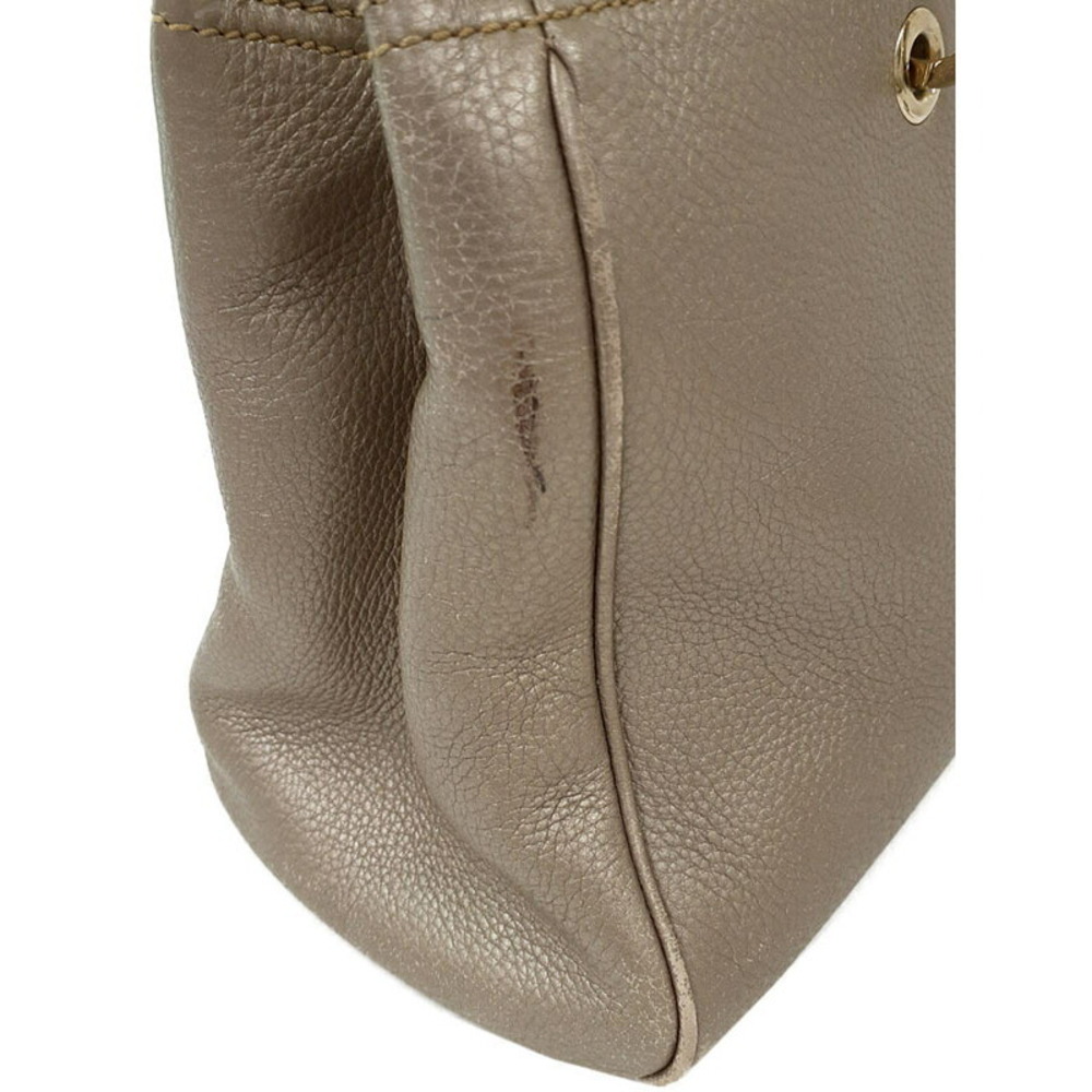 Gucci Shopper 2way Bamboo Leather Tote Bag - Picture 9 of 9